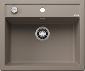 Blanco Dalago 6 517320 Enkele Keukenspoelbak Silgranit Tartufo Inclusief Draaiknopbediening Opbouw