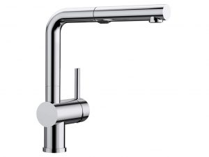 Blanco Linus-S Vario 518406 Eenhendel Keukenmengkraan Chroom Met Uittrekbare Handdouche