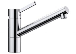 Blanco Tivo-F 518409 Eenhendel Keukenmengkraan Voor Raammontage Voor Lage Druk Chroom