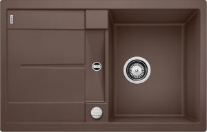 Blanco Metra 45 S 515038 Enkele Keukenspoelbak Silgranit Café Inclusief Draaiknopbediening Opbouw