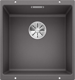 Blanco Subline 400-U 523423 Keukenspoelbak Silgranit Rotsgrijs Onderbouw