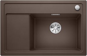 Blanco Zenar XL 6-S Compact 523773 Café Keukenspoelbak Silgranit Inclusief Draaiknopbediening Inclusief Snijplank Onderbouw Of Opbouw