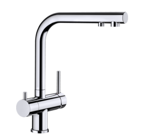 Blanco Fontas II 523128 Eenhendel Keukenmengkraan Chroom Zonder Filtersysteem Inbegrepen