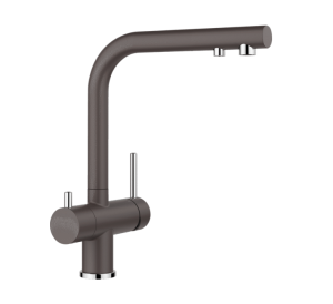 Blanco Fontas II 526137 Eenhendel Keukenmengkraan Silgranit Rotsgrijs Zonder Filtersysteem Inbegrepen