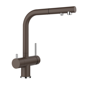 Blanco Fontas-S II 525205 Eenhendel Keukenmengkraan Silgranit Café Met Uittrekbare Handdouche Zonder Filtersysteem Inbegrepen