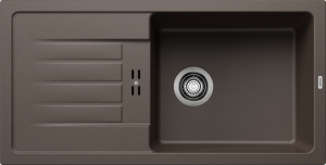 Blanco Favum XL 6 S 524238 Enkele Keukenspoelbak Silgranit Café Omkeerbaar Opbouw