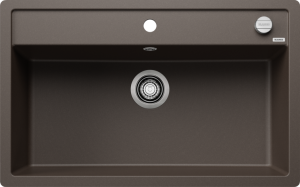Blanco Dalago 8-F 516645 Enkele Keukenspoelbak Silgranit Café Inclusief Draaiknopbediening Vlakbouw