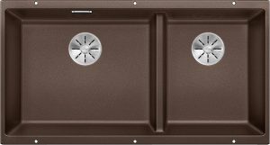Blanco Subline 480/320-U 523593 Anderhalve Keukenspoelbak Links Silgranit Café Onderbouw