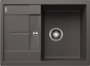 Blanco Metra 45 S Compact 519562 Enkele Keukenspoelbak Silgranit Rotsgrijs Omkeerbaar Opbouw