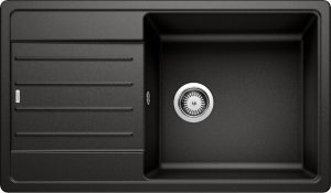 Blanco Legra XL 6 S 526087 Keukenspoelbak Silgranit Zwart Omkeerbaar Opbouw