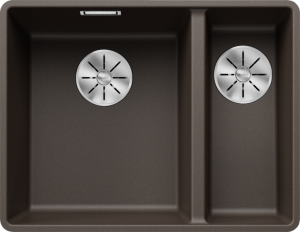 Blanco Subline 340/160-F 523573 Anderhalve Keukenspoelbak Silgranit Café Vlakbouw