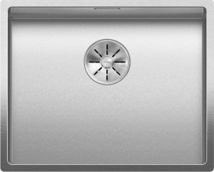 Blanco Claron 500-U Durinox 523386 Enkele Keukenspoelbak RVS Onderbouw