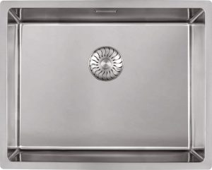 Caressi Basic Line 50 x 40 CABLPP50R10 Keukenspoelbak RVS Onderbouw - Vlakbouw - Opbouw