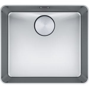 Franke Mythos 45 x 40 MYX 210-45 127.0638.275 Enkele Keukenspoelbak RVS Vlakbouw 1270638275