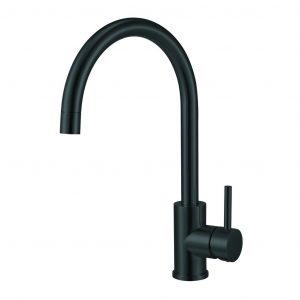 Lanesto Forte 251265 Eenhendel Keukenmengkraan Met Uittrekbare Handdouche Sturdy Black Keukenkraan Zwart