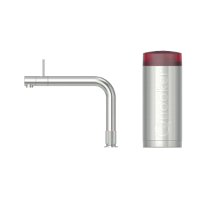 Quooker Front RVS Met Combi Boiler 3 in 1 Kokend Water Keukenkraan Roestvrijstaal 22FRONTRVS AANBIEDING!!