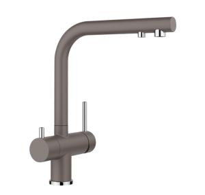 Blanco Fontas II 523131 Eenhendel Keukenmengkraan Silgranit Vulkaangrijs Zonder Filtersysteem Inbegrepen