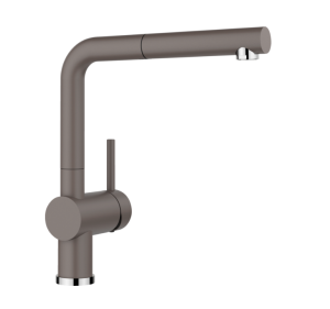 Blanco Linus-S 526958 Eenhendel Keukenmengkraan Silgranit Vulkaangrijs Met Uittrekbare Handdouche