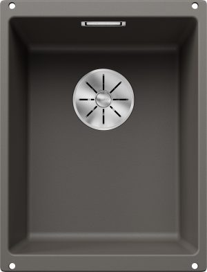 Blanco Subline 320-U 527343 Keukenspoelbak Silgranit Vulkaangrijs Onderbouw