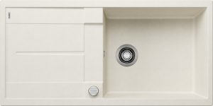 Blanco Metra XL 6 S 527123 Keukenspoelbak Silgranit Zacht Wit Inclusief Draaiknopbediening Omkeerbaar Onderbouw Of Opbouw