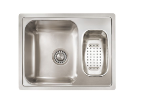 Lanesto Maggiore 311050N Anderhalve Keukenspoelbak Omkeerbaar Inclusief Restenbak Vlakbouw Of Onderbouw