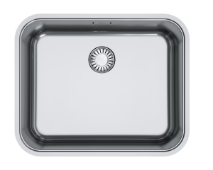 Franke Smart 50 x 40 SRX 210-40 127.0688.777 Enkele Keukenspoelbak RVS Onderbouw-Vlakbouw-Opbouw-1270688777