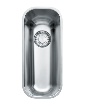 Franke Largo 16 x 39 LAX 110-16 D 112.0157.550 Enkele Keukenspoelbak RVS Onderbouw 1120157550