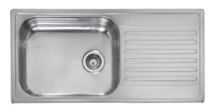 Reginox Minister OKG R24508 Enkele Keukenspoelbak RVS Omkeerbaar Opbouw
