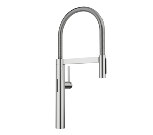 Blanco Culina-S II Sensor 527462 Eenhendel Keukenmengkraan PVD Steel Met Uittrekbare Handdouche