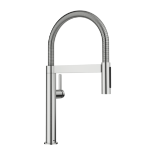 Blanco Culina-S Mini 527467 Eenhendel Keukenmengkraan PVD Steel Met Uittrekbare Handdouche