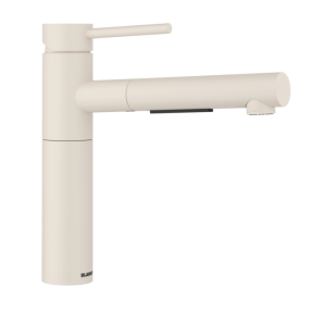 Blanco Alta-S II 527551 Eenhendel Keukenmengkraan Silgranit Zacht Wit Met Uittrekbare Handdouche