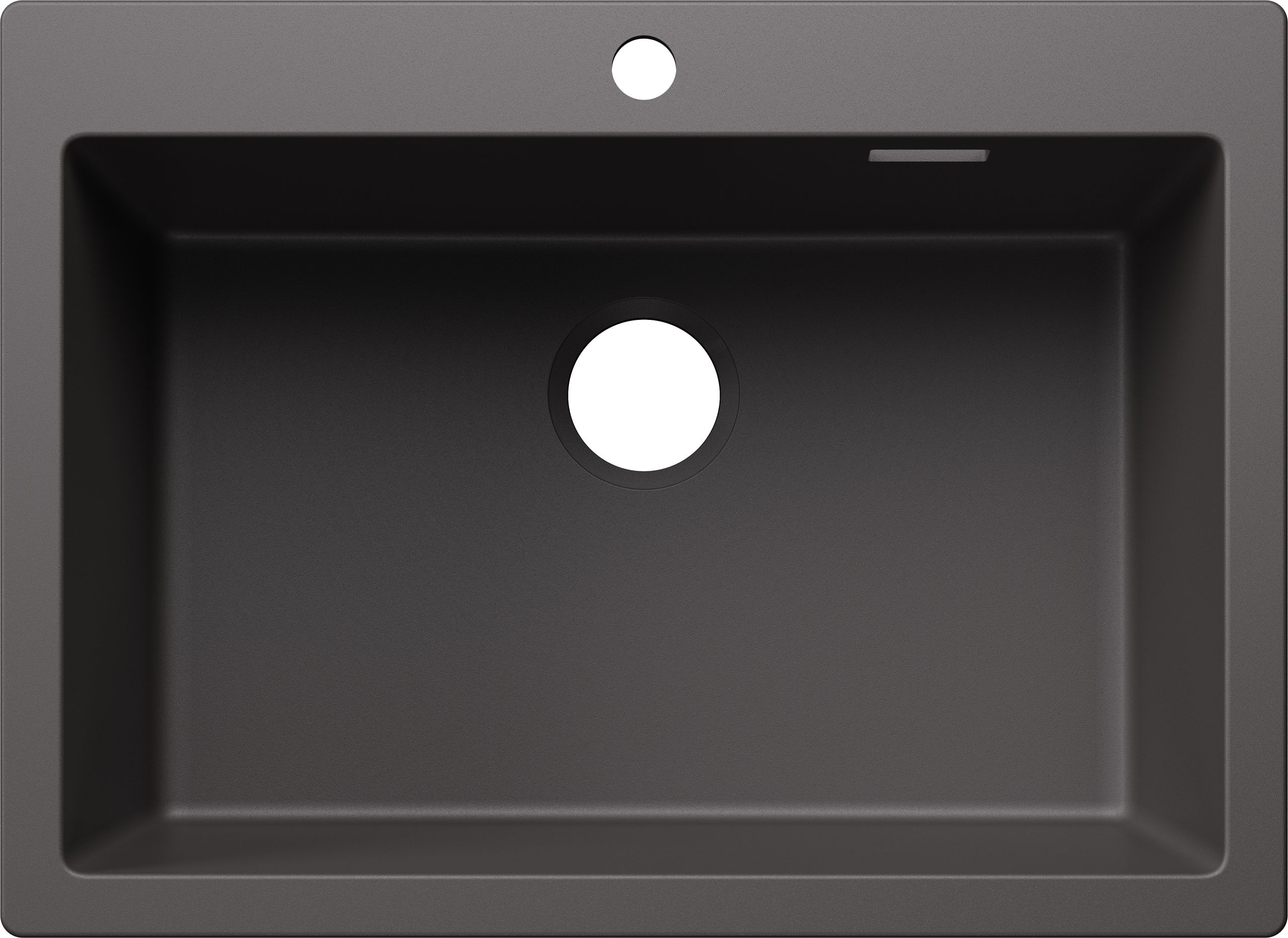 Blanco Pleon 8 Enkele Keukenspoelbak 527782 Silgranit Rotsgrijs Speciaal Voor Gekleurde Componenten Opbouw