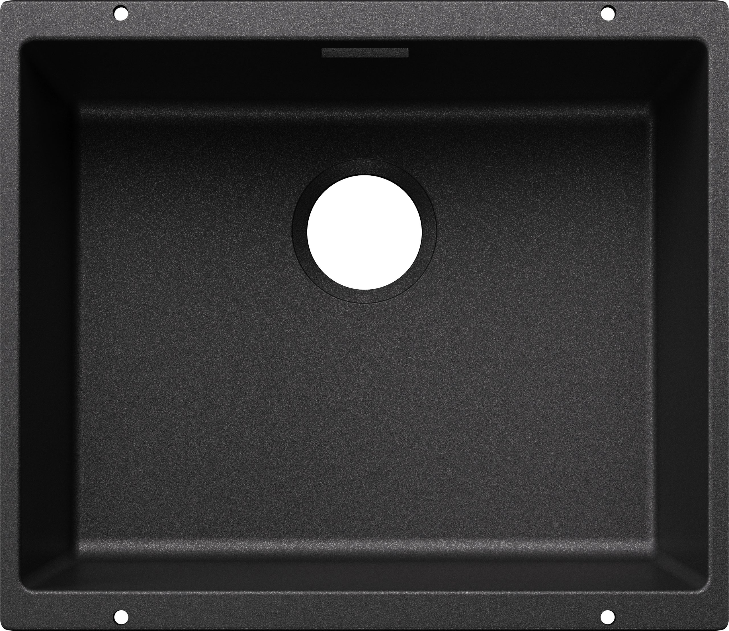 Blanco Subline 500-U 527797 Enkele Keukenspoelbak Silgranit Antraciet Speciaal Voor Gekleurde Componenten Onderbouw