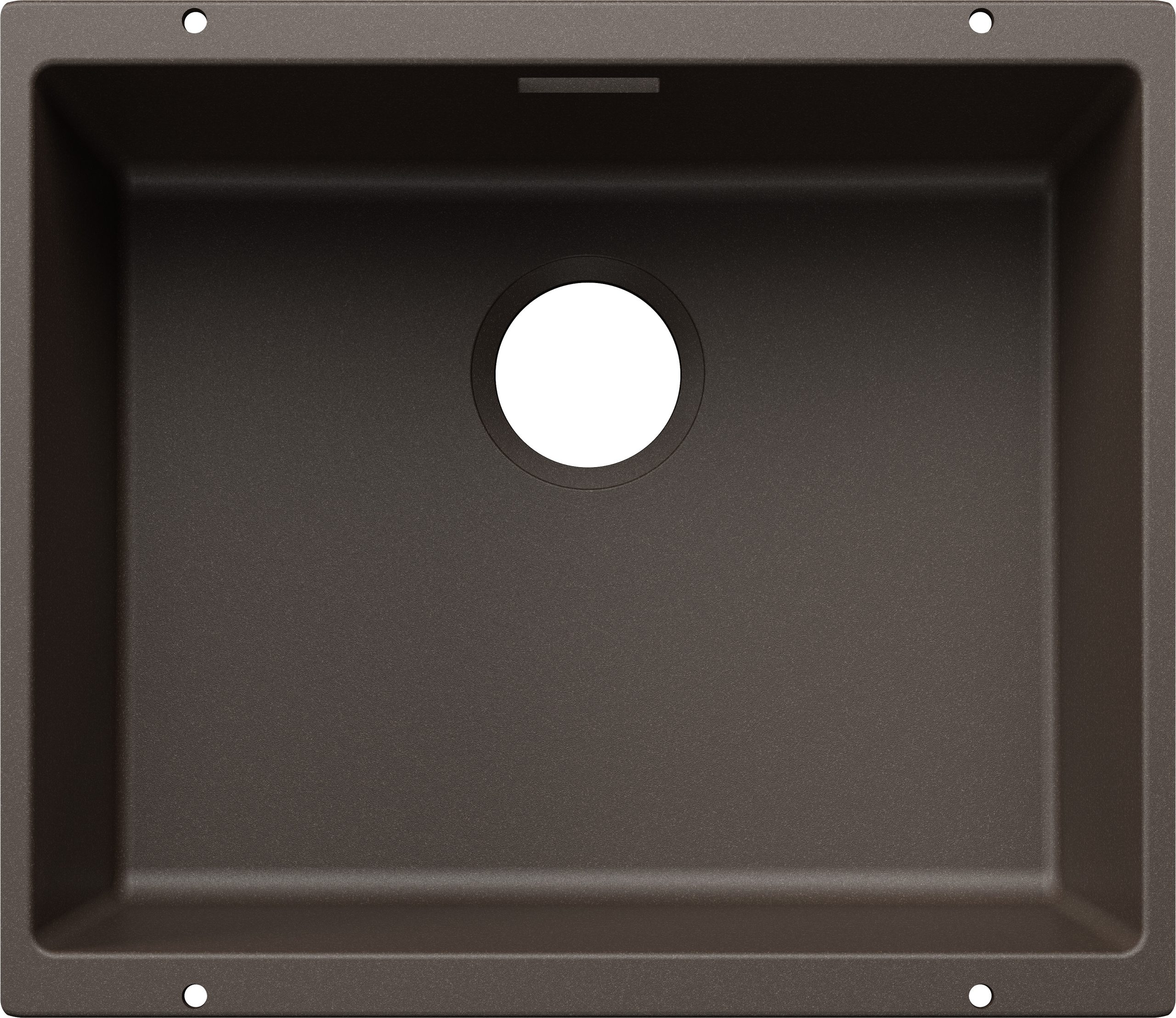 Blanco Subline 500-U 527800 Enkele Keukenspoelbak Silgranit Café Speciaal Voor Gekleurde Componenten Onderbouw