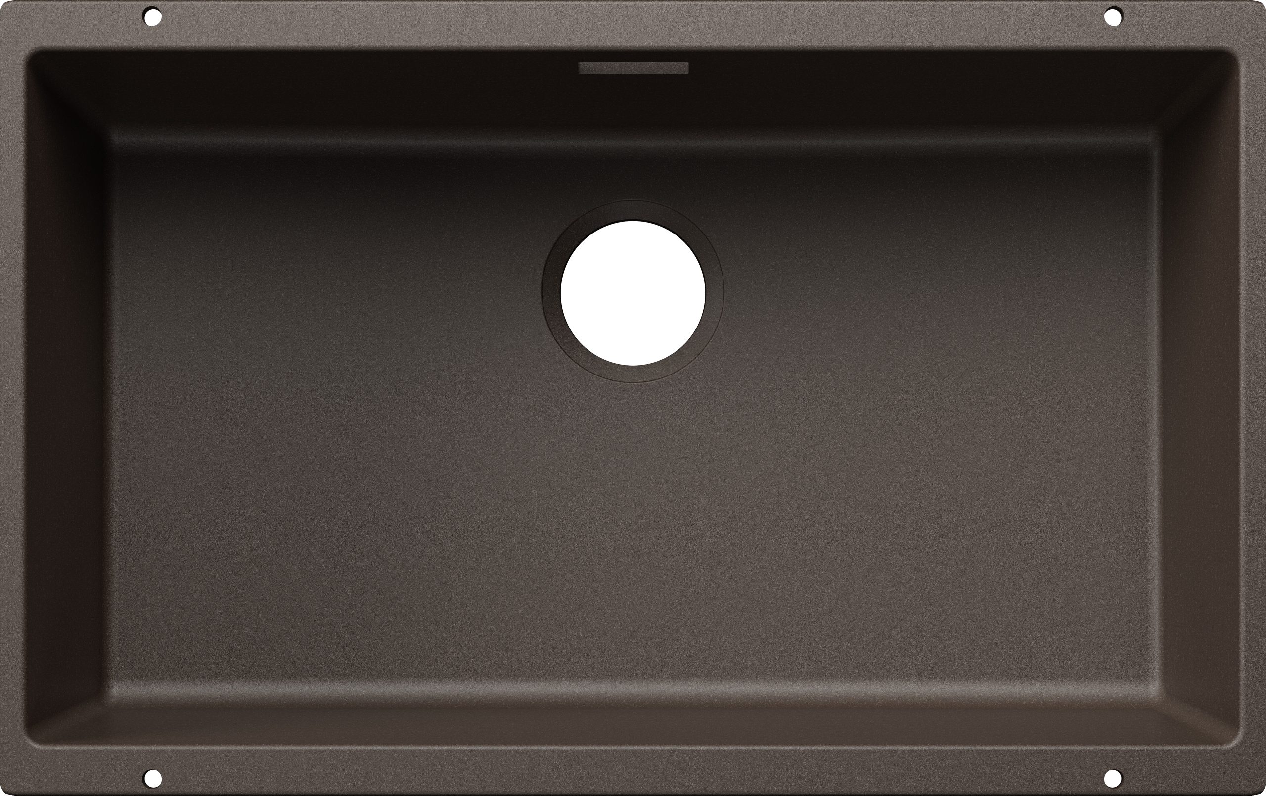 Blanco Subline 700-U 527808 Enkele Keukenspoelbak Silgranit Café Speciaal Voor Gekleurde Componenten Onderbouw