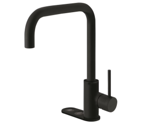 Selsiuz Cool Haaks Sturdy Black 350673 4 in 1 Cool Water Keukenkraan Voor Gekoeld En Bruisend Water Keukenkraan Zwart