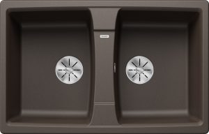 Blanco Lexa 8 524969 Dubbele Keukenspoelbak Silgranit Café Opbouw