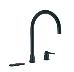 Selsiuz By Osiris Design Cone Counter Sturdy Black 350726 Met Combi Extra Boiler Van Titanium 5 in 1 Cool En Kokend Water Keukenkraan Zwart