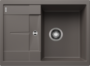 Blanco Metra 45 S Compact 527286 Enkele Keukenspoelbak Silgranit Vulkaangrijs Omkeerbaar Opbouw