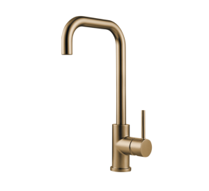 Lanesto Quadrato 251345 Eenhendel Keukenmengkraan Patinated Brass