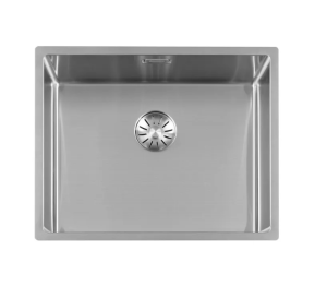 Lorreine 50PRO10 Enkele Keukenspoelbak RVS 50 x 40 Onderbouw - Vlakbouw - Opbouw
