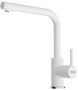 Franke Lina L 115.0728.479 Eenhendel Keukenmengkraan Polar White 1150728479