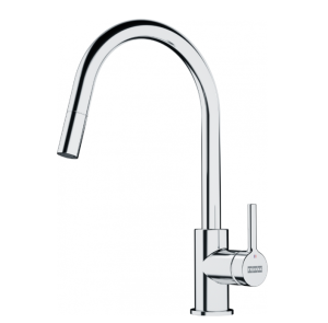 Franke Lina XL 115.0693.229 Eenhendel Keukenmengkraan Chroom Met Uittrekbare Handdouche 1150693229