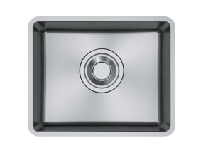 Franke Maris Quiet 122.0694.475 Enkele Keukenspoelbak 50 x 40 RVS Nieuwste Model 1220694475 Onderbouw