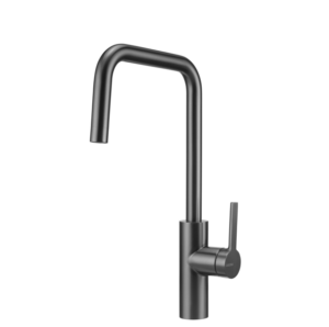 Laverno Seine-Gunmetal Eenhendel Keukenmengkraan Gun Metal