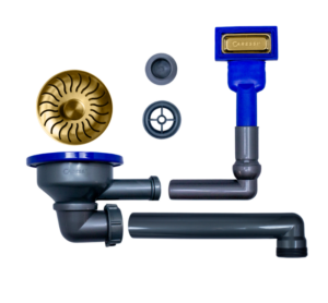 CARESSI CAPPKP24N Korfplugset Gold Voor Alle CAPPR10 Spoelbakken In Goud