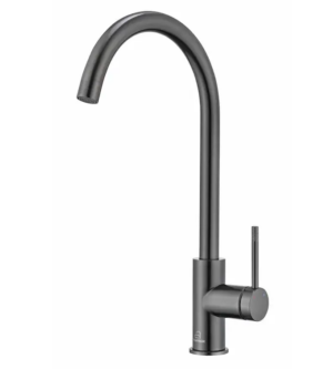 Trafinox Rotonda Gunmetal Eenhendel Keukenmengkraan Gun Metal